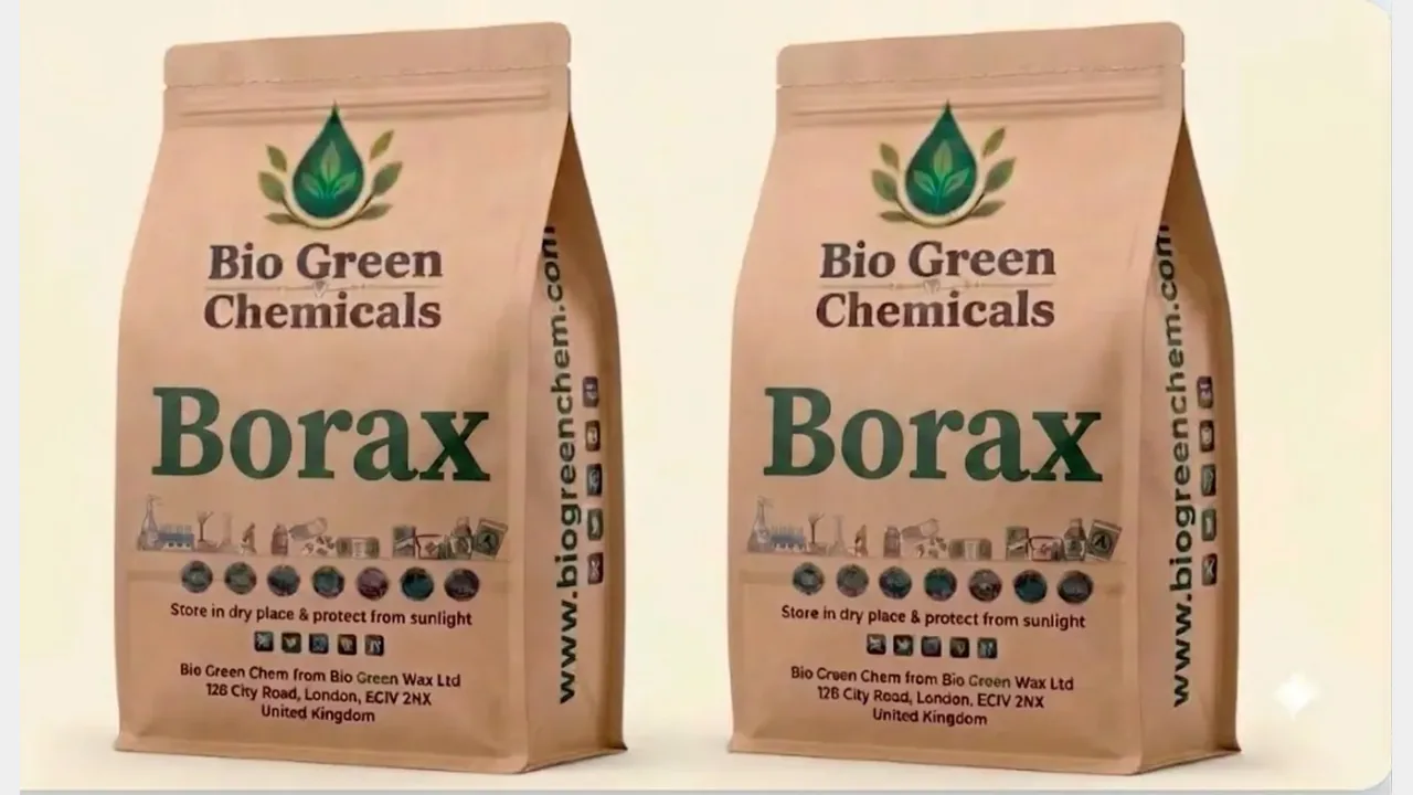 Borax — feedstock option for Industrial Manufacturing & Formulation