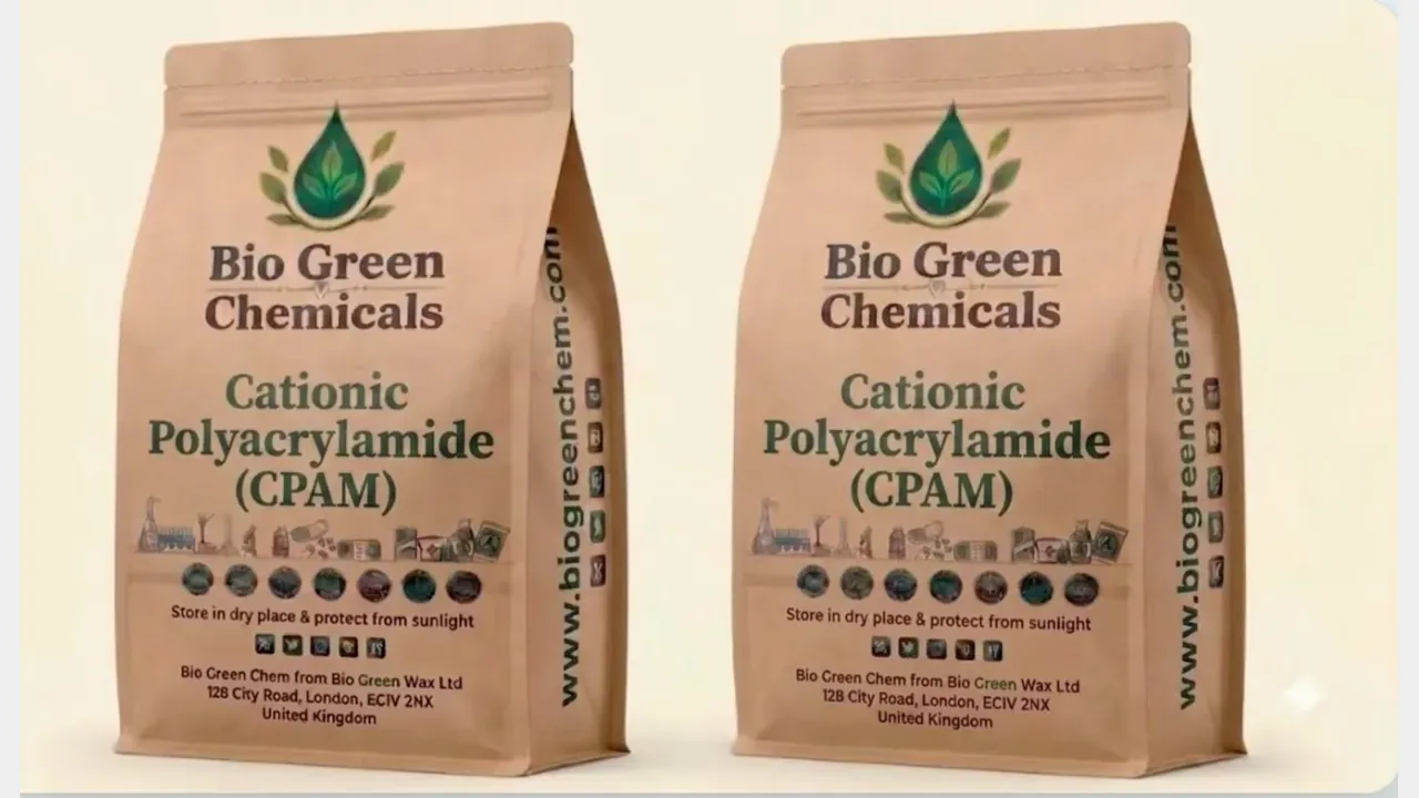 Cationic Polyacrylamide (CPAM) — feedstock option for Water & Effluent Treatment