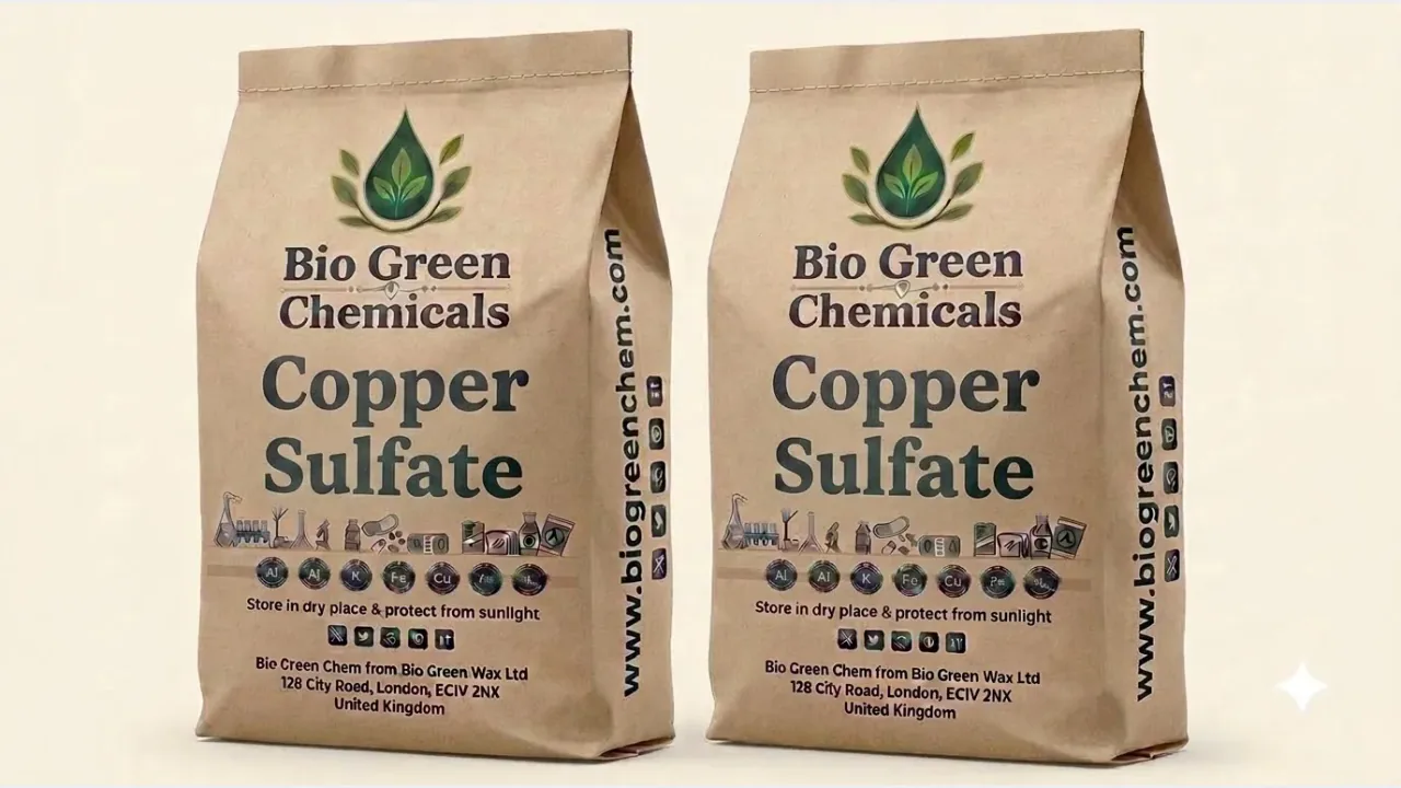 Copper Sulfate – Sulfates & sulfites product from Bio Green Chem