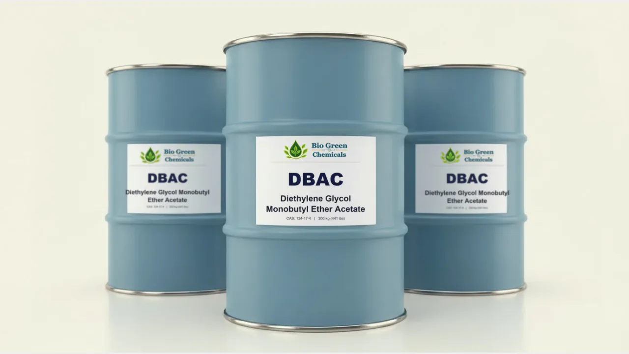 DBAC - Diethylene Glycol Monobutyl Ether Acetate — feedstock option for Industrial Manufacturing & Formulation