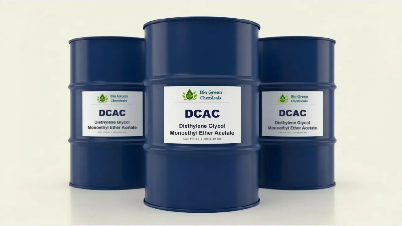 DCAC - Diethylene Glycol Monoethyl Ether Acetate — feedstock option for Industrial Manufacturing & Formulation
