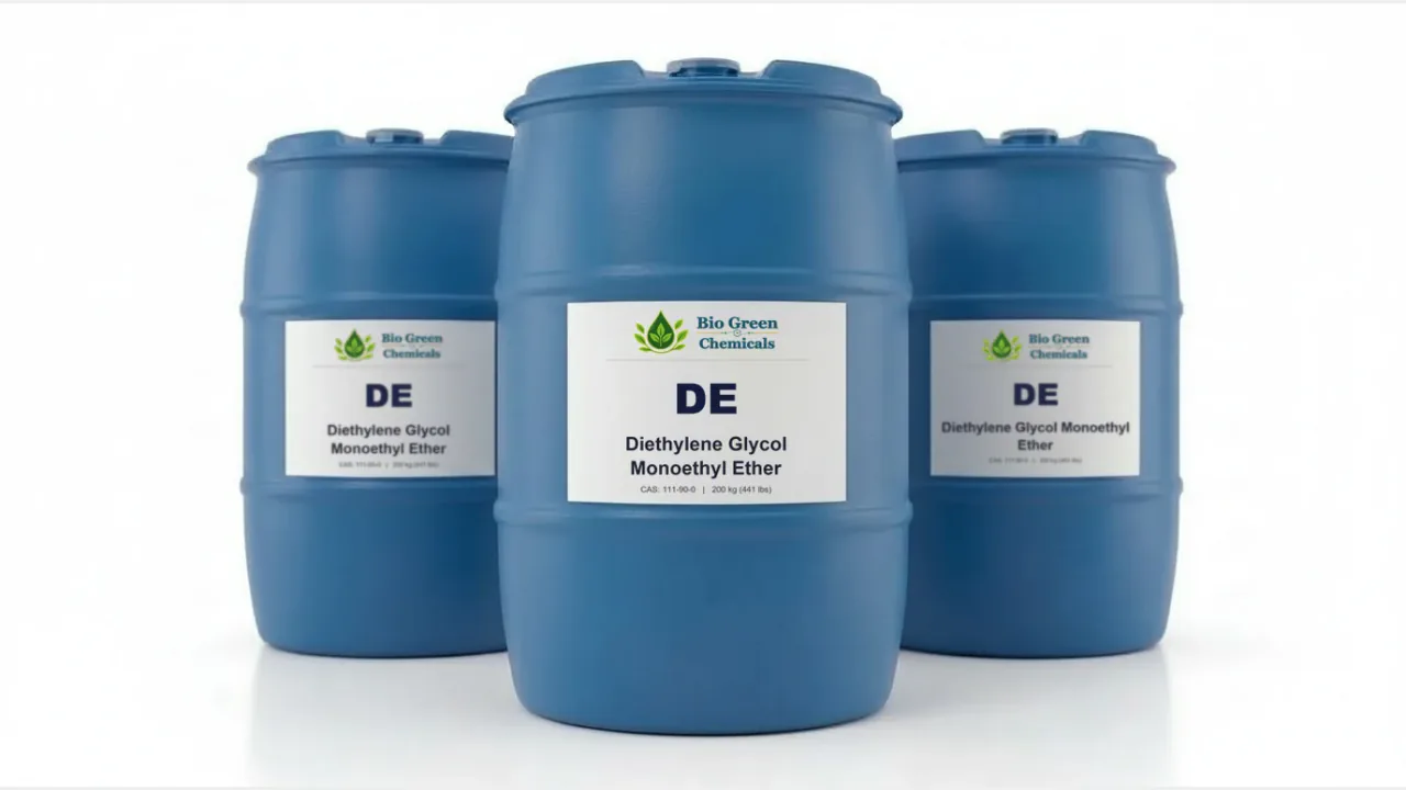 DE - Diethylene Glycol Monoethyl Ether – Solvents product from Bio Green Chem