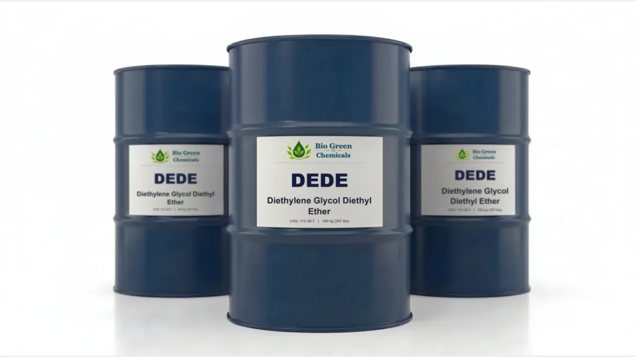 DEDE - Diethylene Glycol Diethyl Ether — feedstock option for Industrial Manufacturing & Formulation