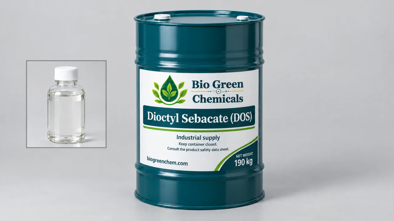 Dioctyl Sebacate (DOS) – Specialty chemicals product from Bio Green Chem