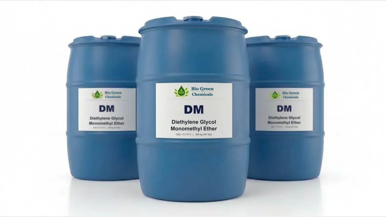 DM - Diethylene Glycol Monomethyl Ether — feedstock option for Industrial Manufacturing & Formulation