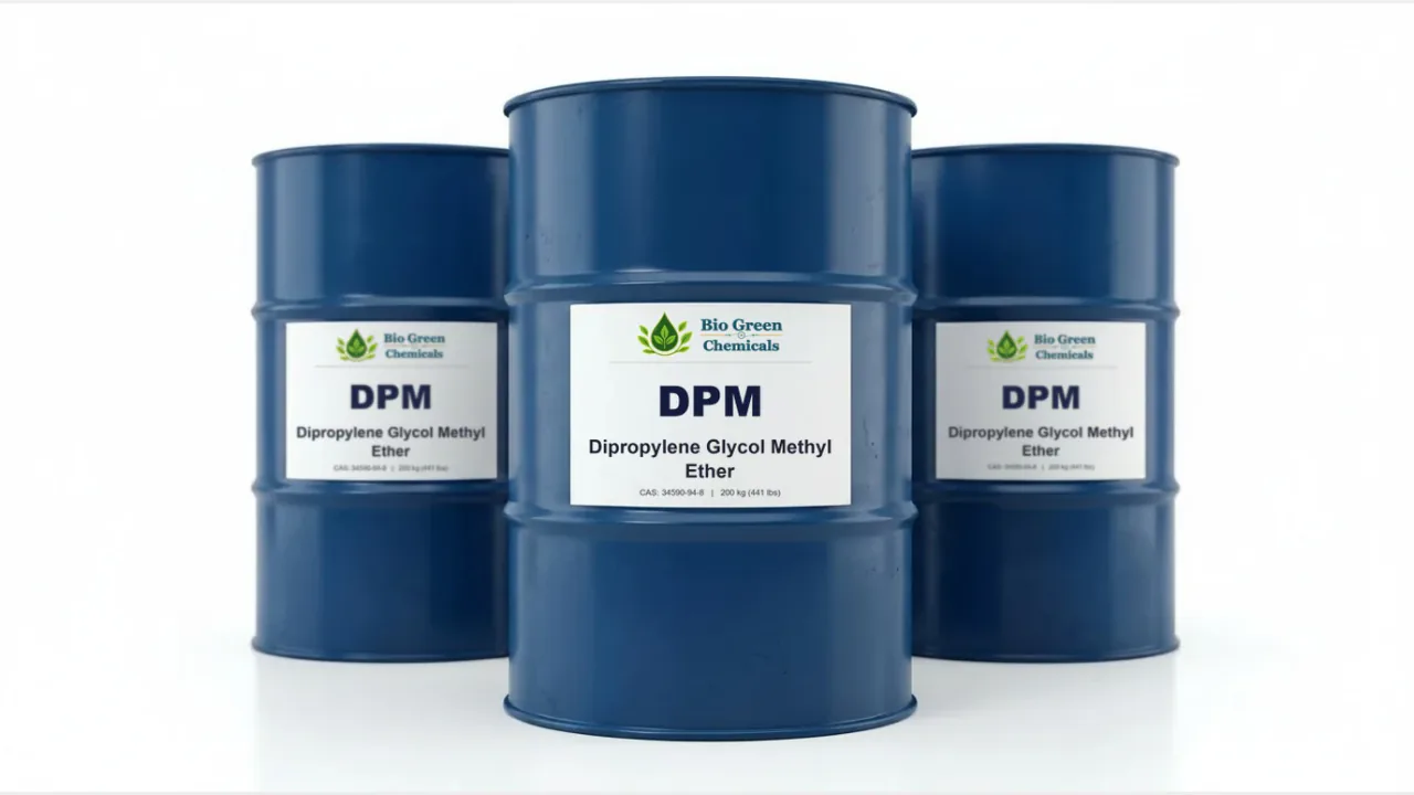 DPM - Dipropylene Glycol Methyl Ether – Solvents product from Bio Green Chem
