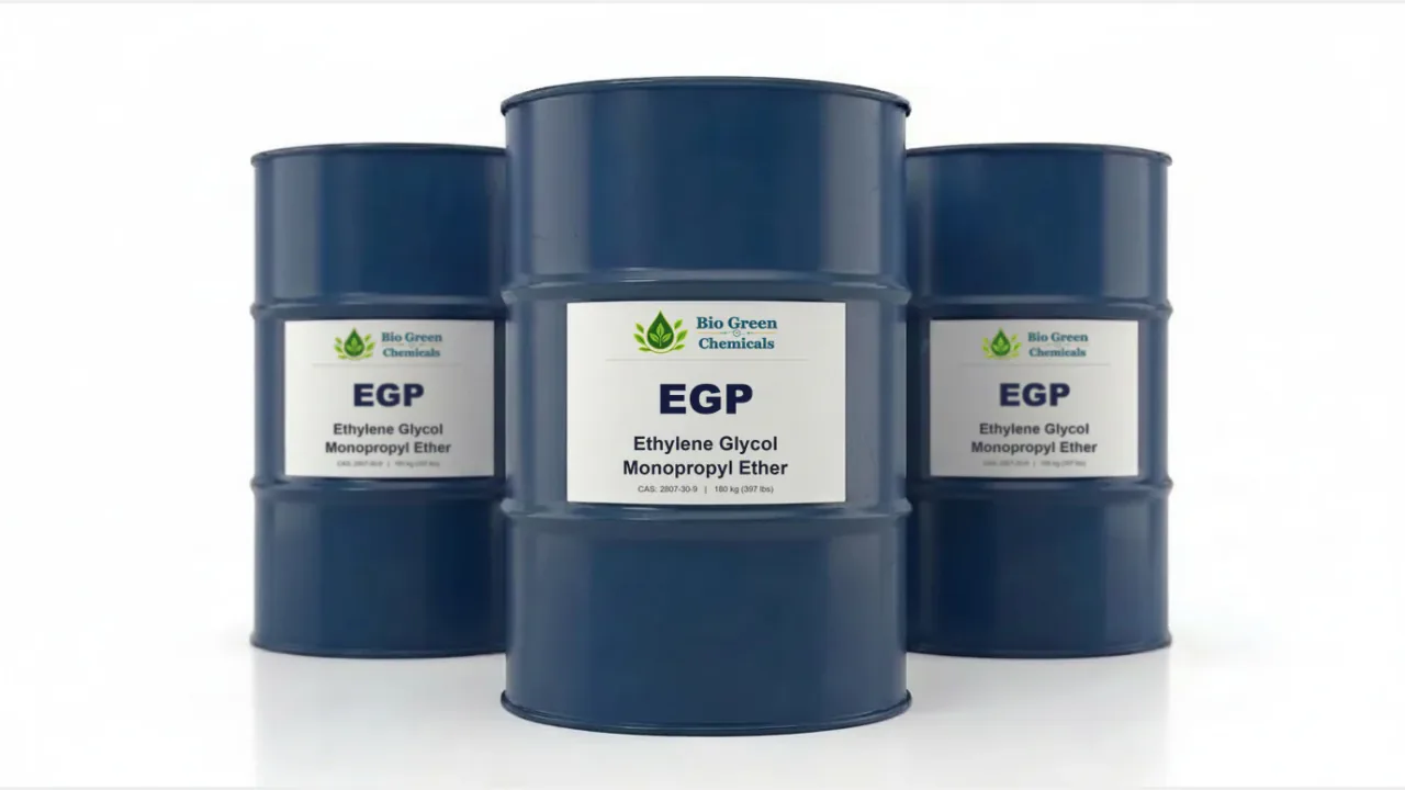 EGP - Ethylene Glycol Monopropyl Ether — feedstock option for Industrial Manufacturing & Formulation