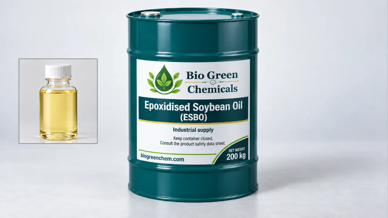 Epoxidised Soybean Oil (ESBO) – Specialty chemicals product from Bio Green Chem