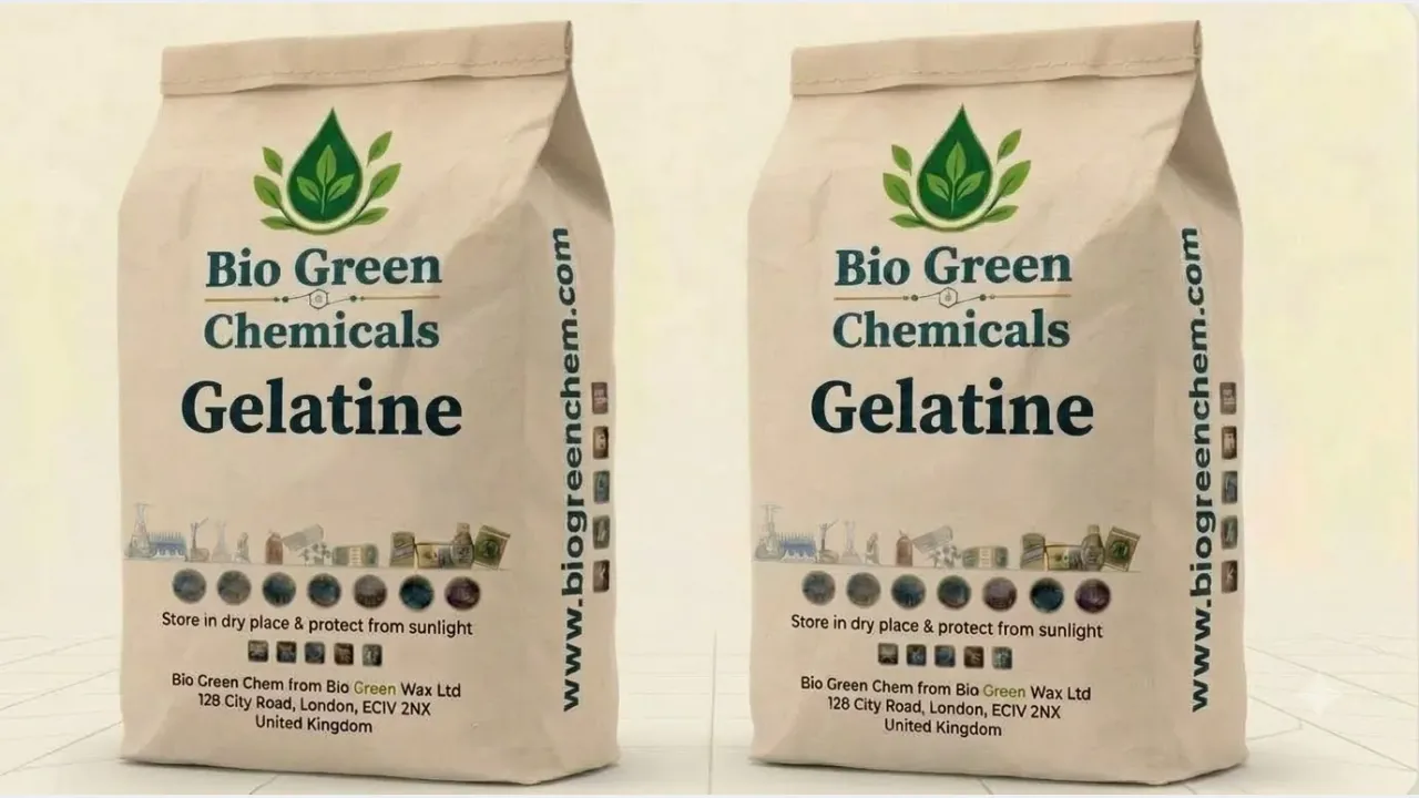 Gelatine – Specialty chemicals product from Bio Green Chem