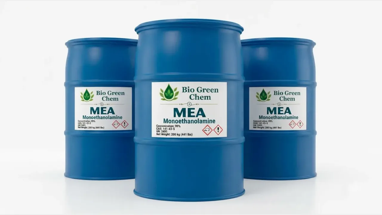 MEA - Monoethanolamine – Glycols & alcohols product from Bio Green Chem