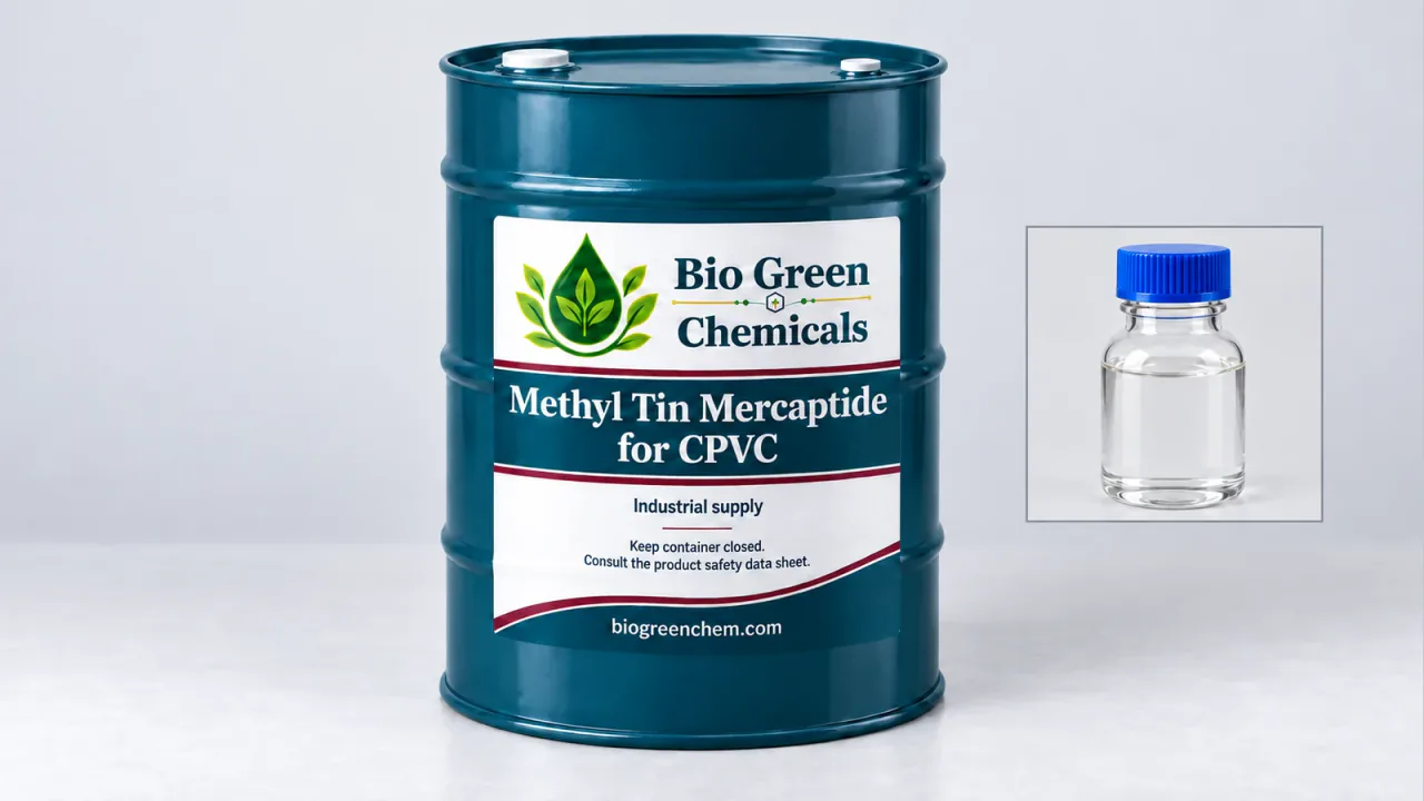 Methyl Tin Mercaptide for CPVC – Specialty chemicals product from Bio Green Chem