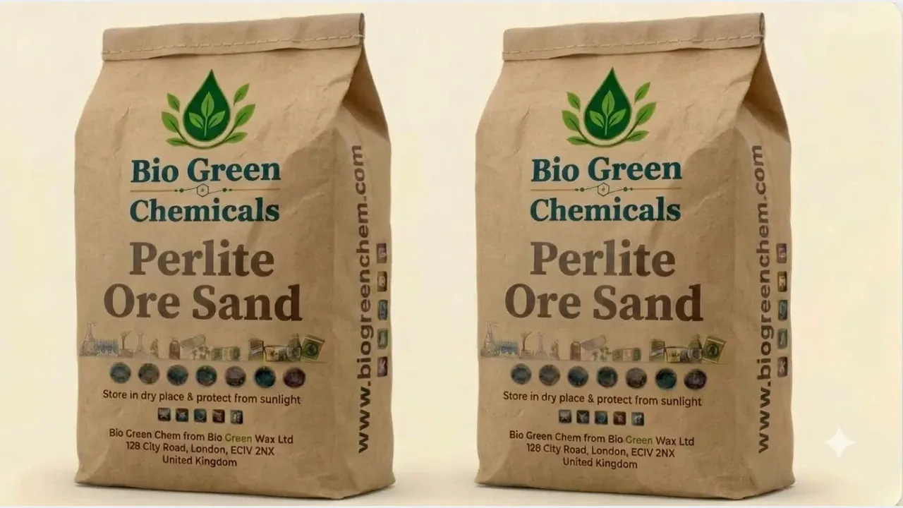 Perlite Ore Sand – Specialty chemicals product from Bio Green Chem