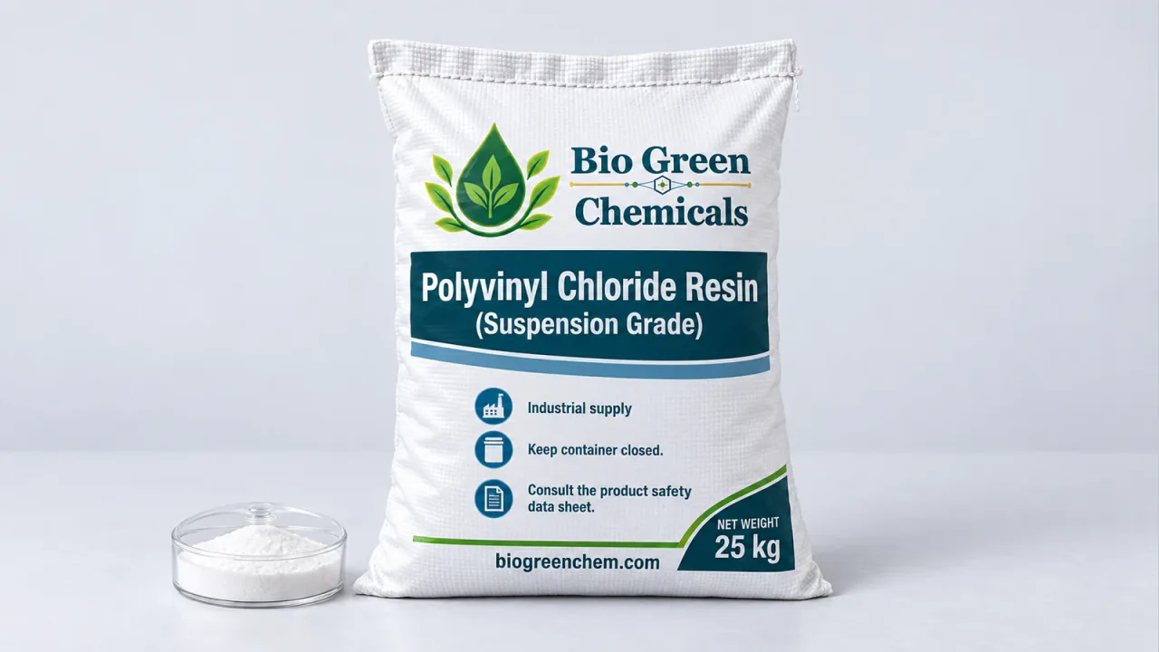 Polyvinyl Chloride Resin (Suspension Grade) – Specialty chemicals product from Bio Green Chem
