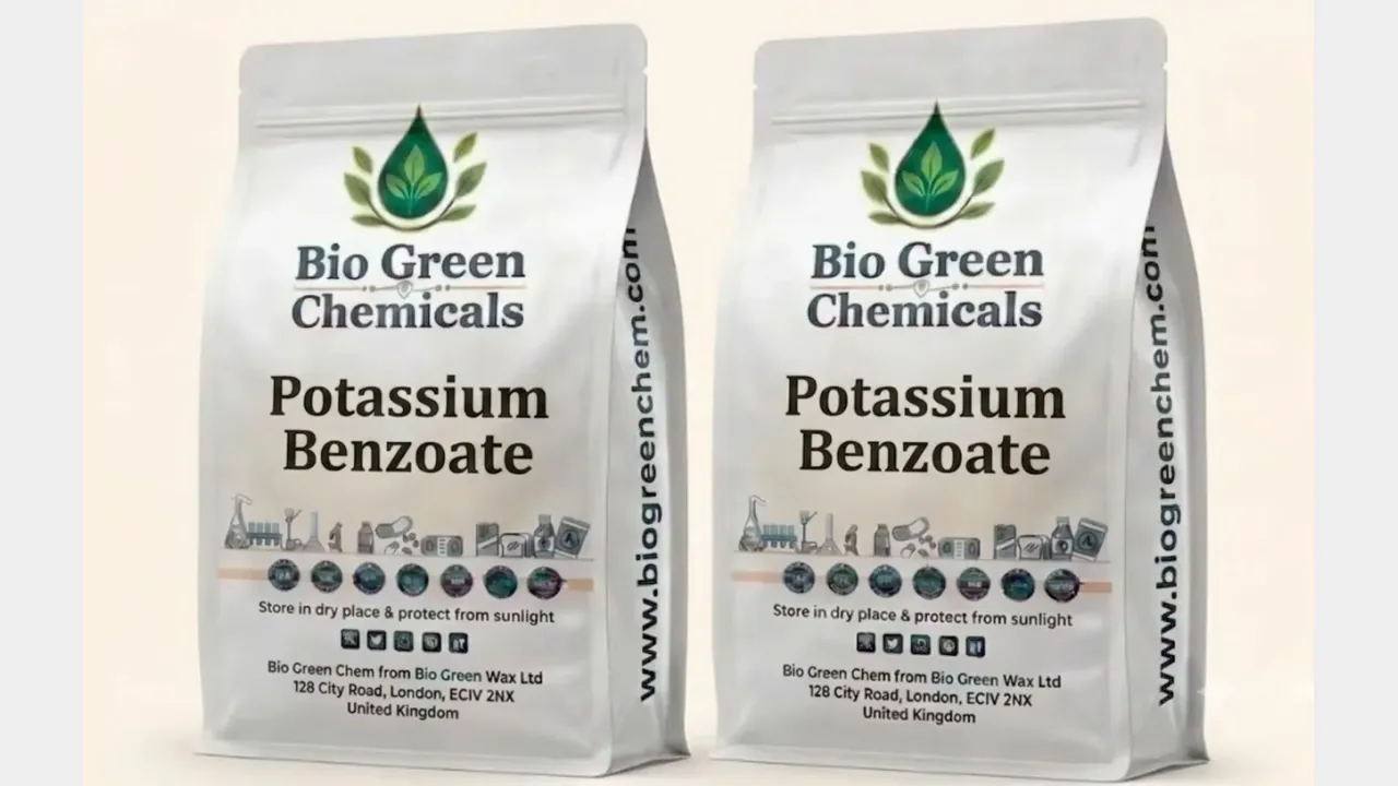 Potassium Benzoate — feedstock option for Water & Effluent Treatment