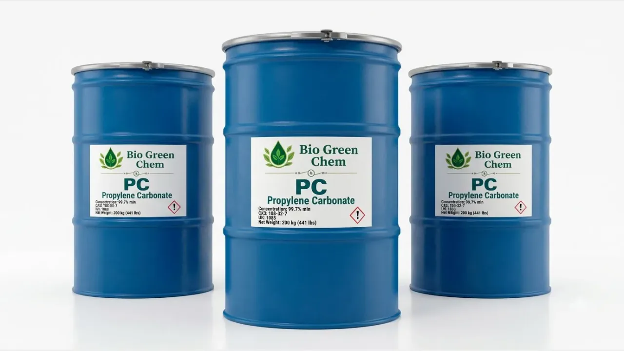 Propylene Carbonate (PC) – Solvents product from Bio Green Chem