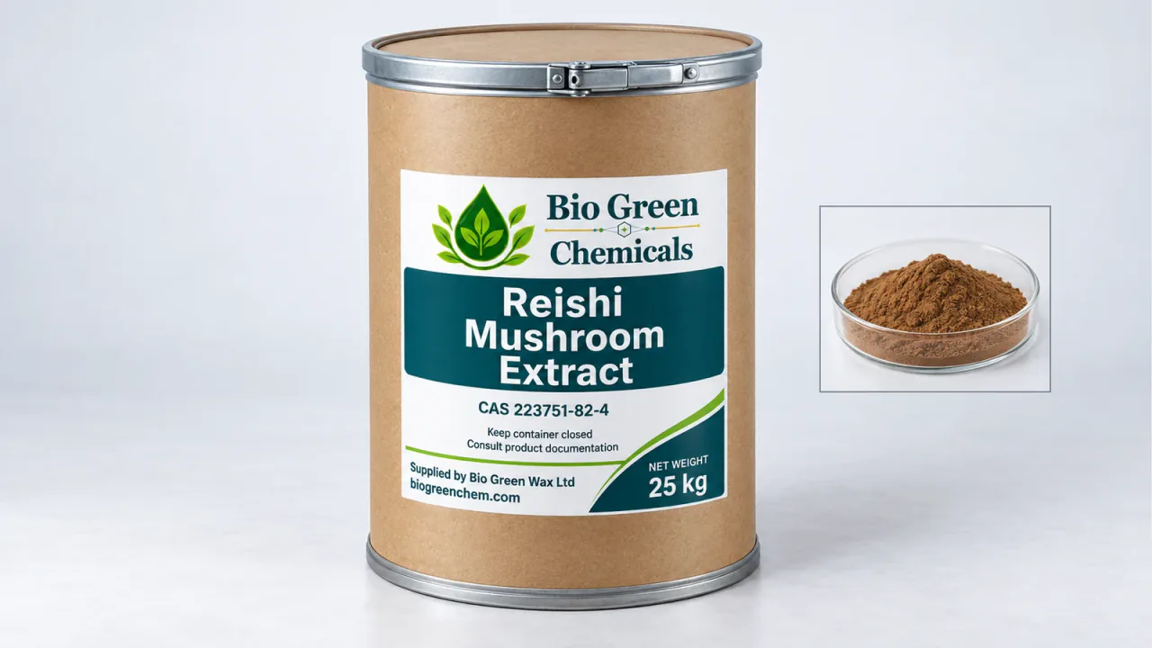 Reishi Mushroom Extract – Cosmetic & Personal Care product from Bio Green Chem