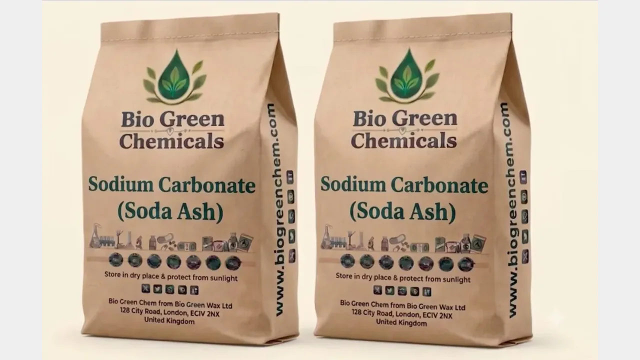 Sodium Carbonate (Soda Ash) – Acids & salts product from Bio Green Chem