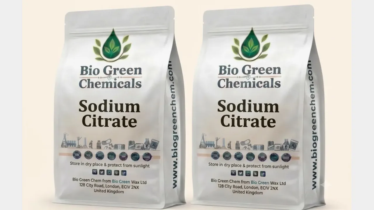 Sodium Citrate – Acids & salts product from Bio Green Chem