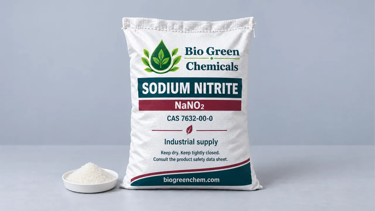 Sodium Nitrite – Nitrates & nitrites product from Bio Green Chem