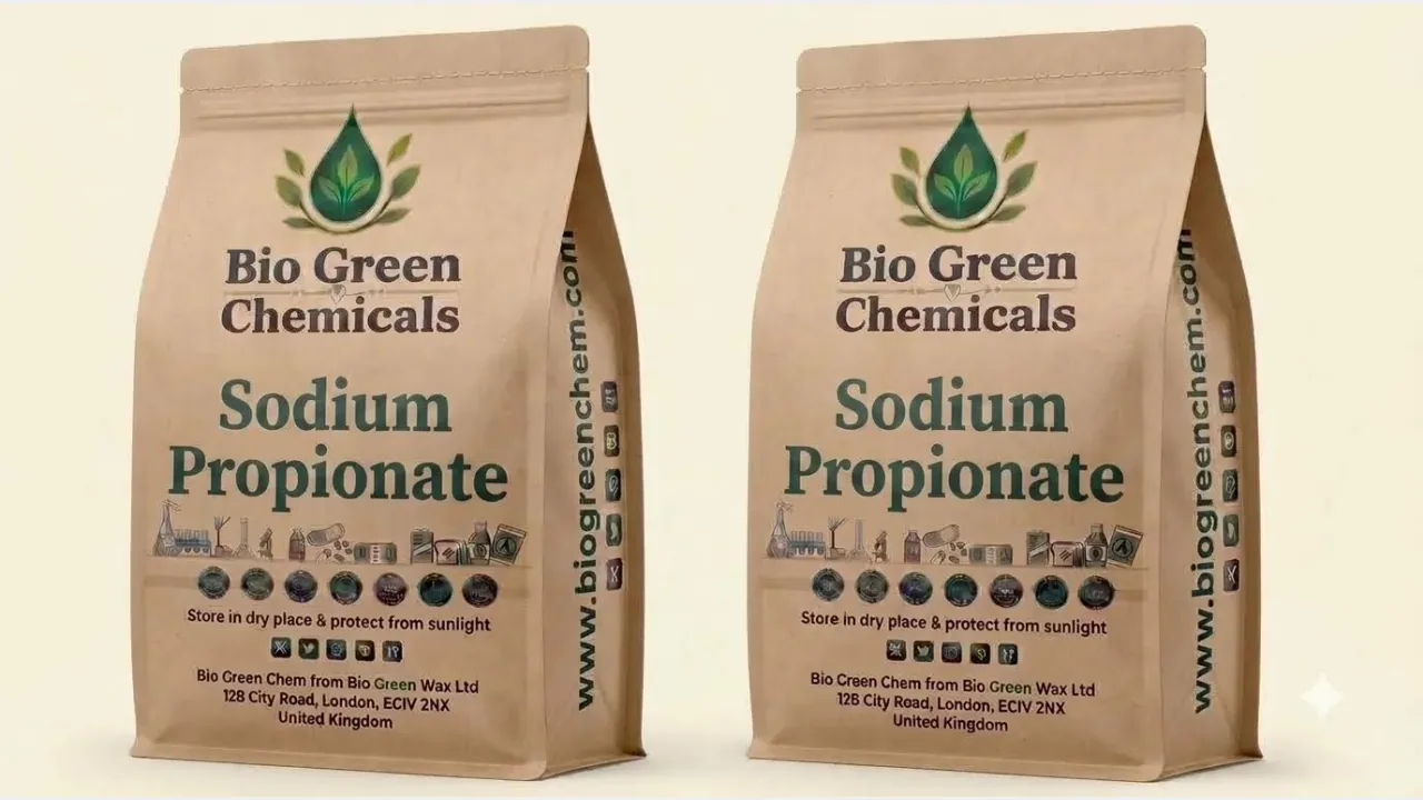 Sodium Propionate — feedstock option for Water & Effluent Treatment