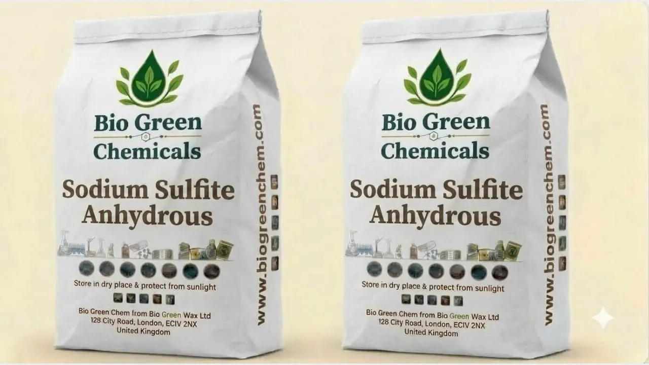 Sodium Sulfite Anhydrous – Sulfates & sulfites product from Bio Green Chem