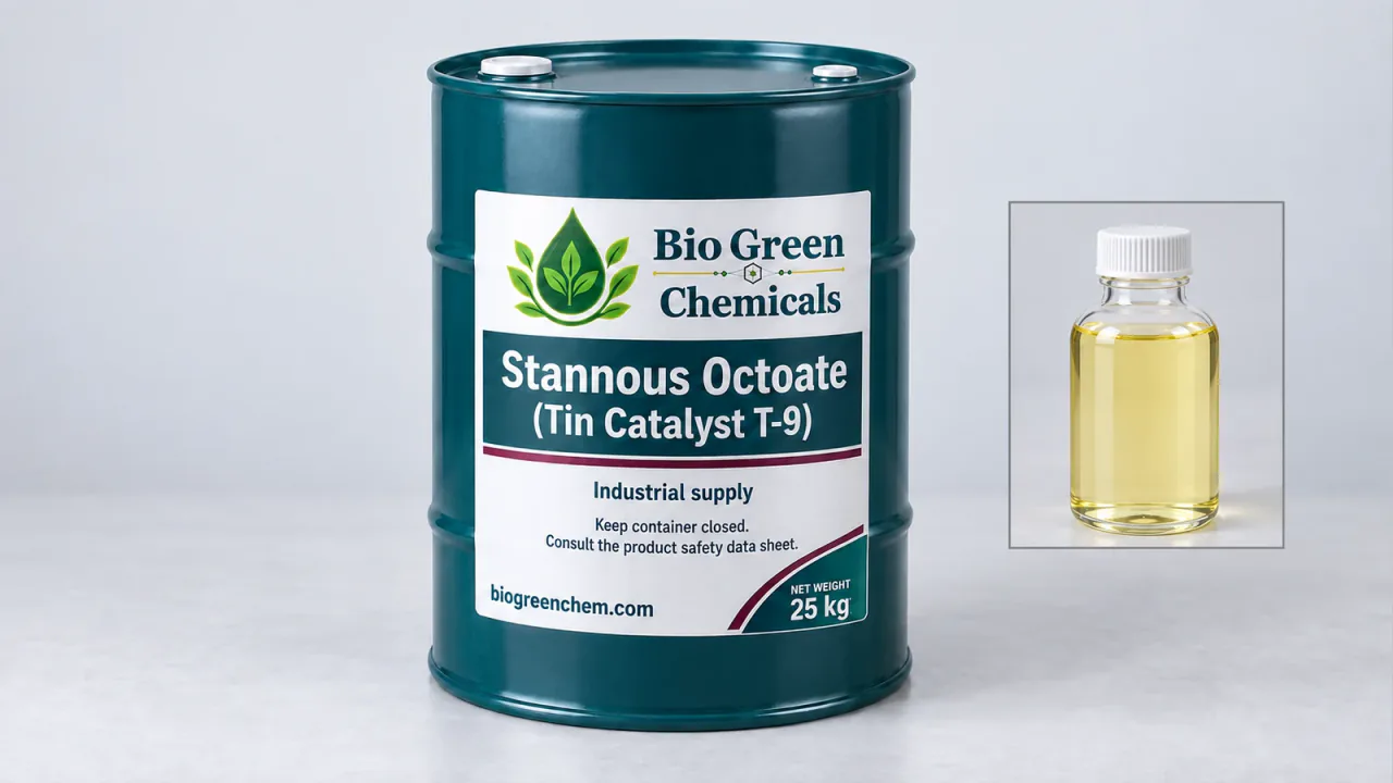 Stannous Octoate (Tin Catalyst T-9) – Specialty chemicals product from Bio Green Chem
