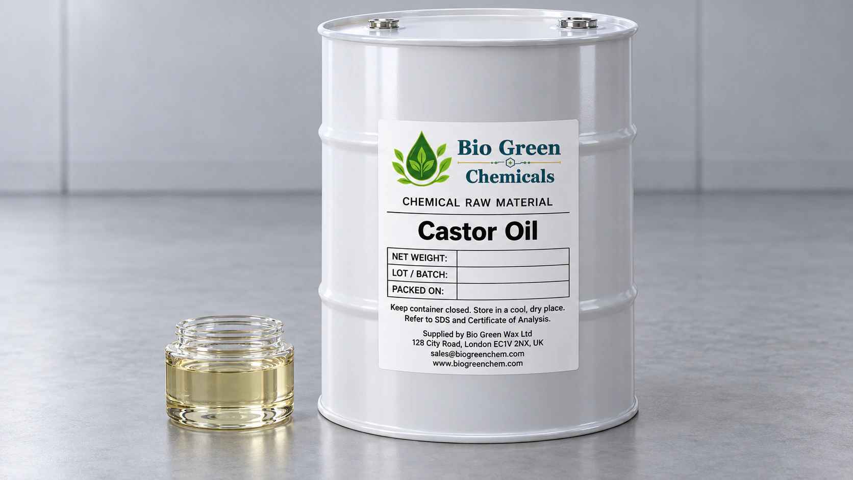 Castor Oil — feedstock option for Cosmetic & Personal Care Ingredients