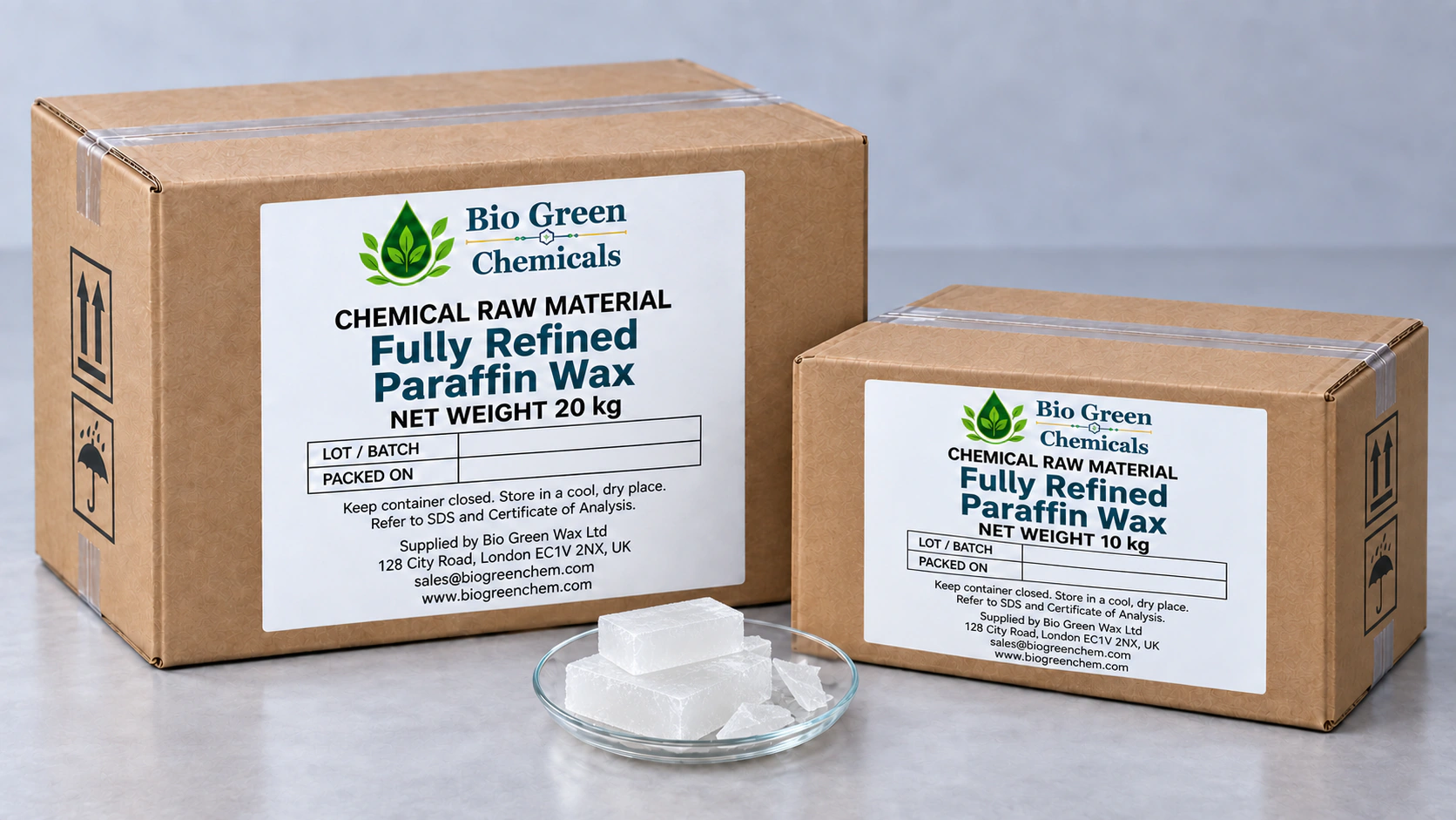 Fully Refined Paraffin Wax — feedstock option for Cosmetic & Personal Care Ingredients
