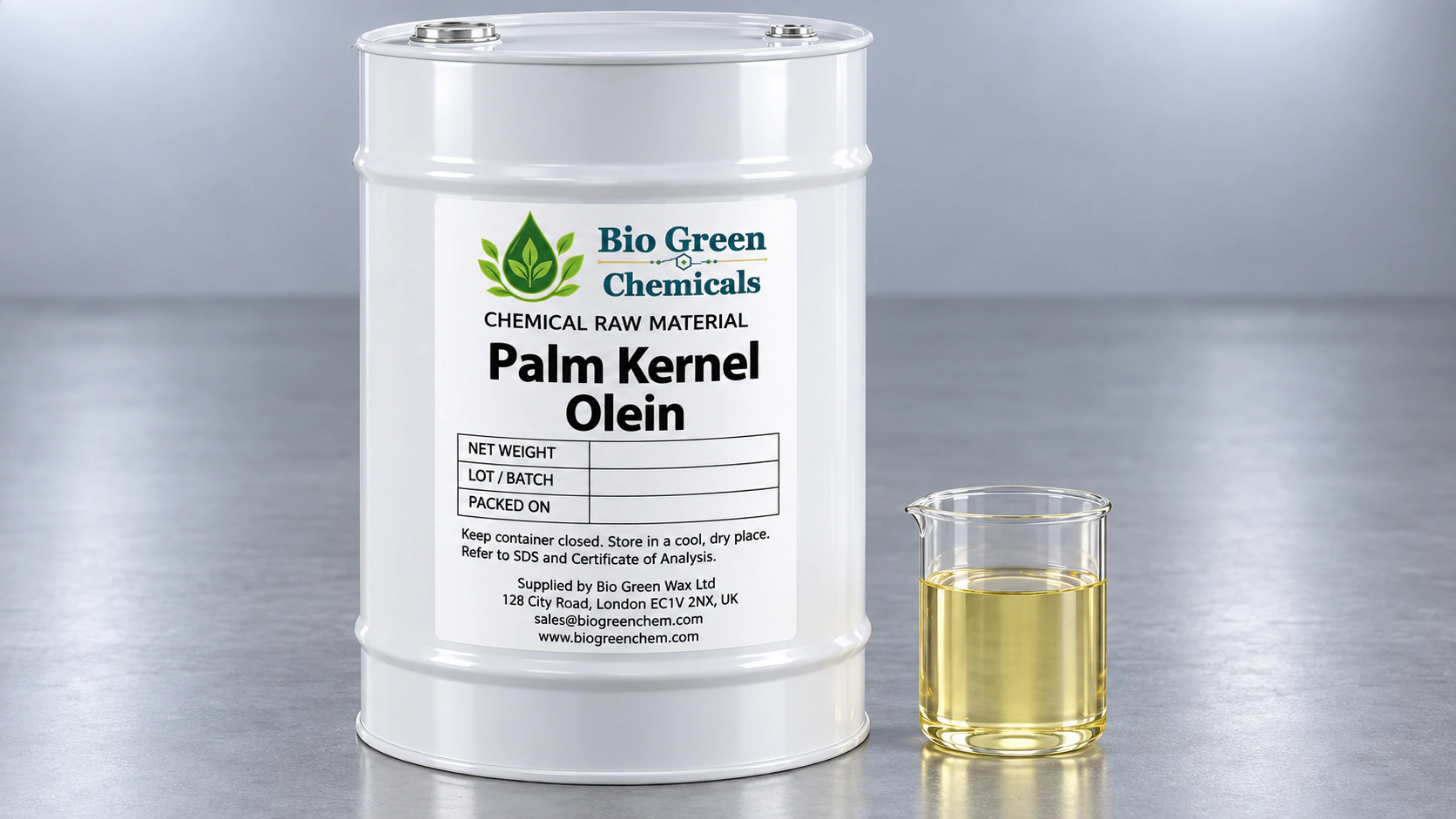 Palm Kernel Olein — feedstock option for Cosmetic & Personal Care Ingredients