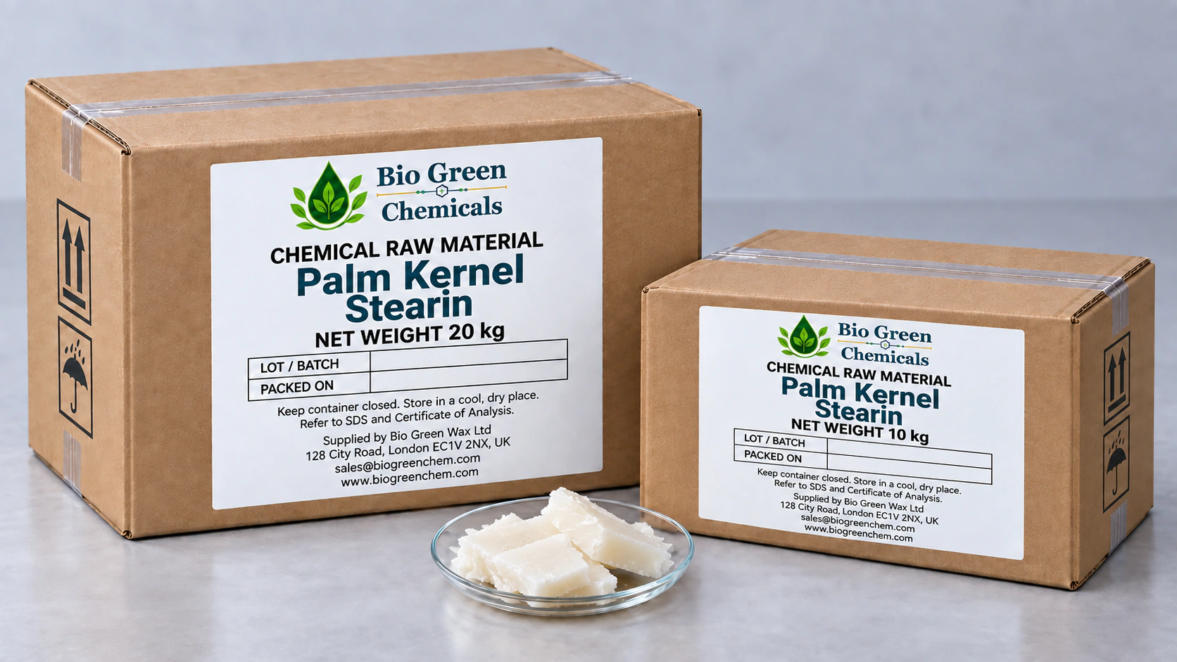 Palm Kernel Stearin — feedstock option for Cosmetic & Personal Care Ingredients