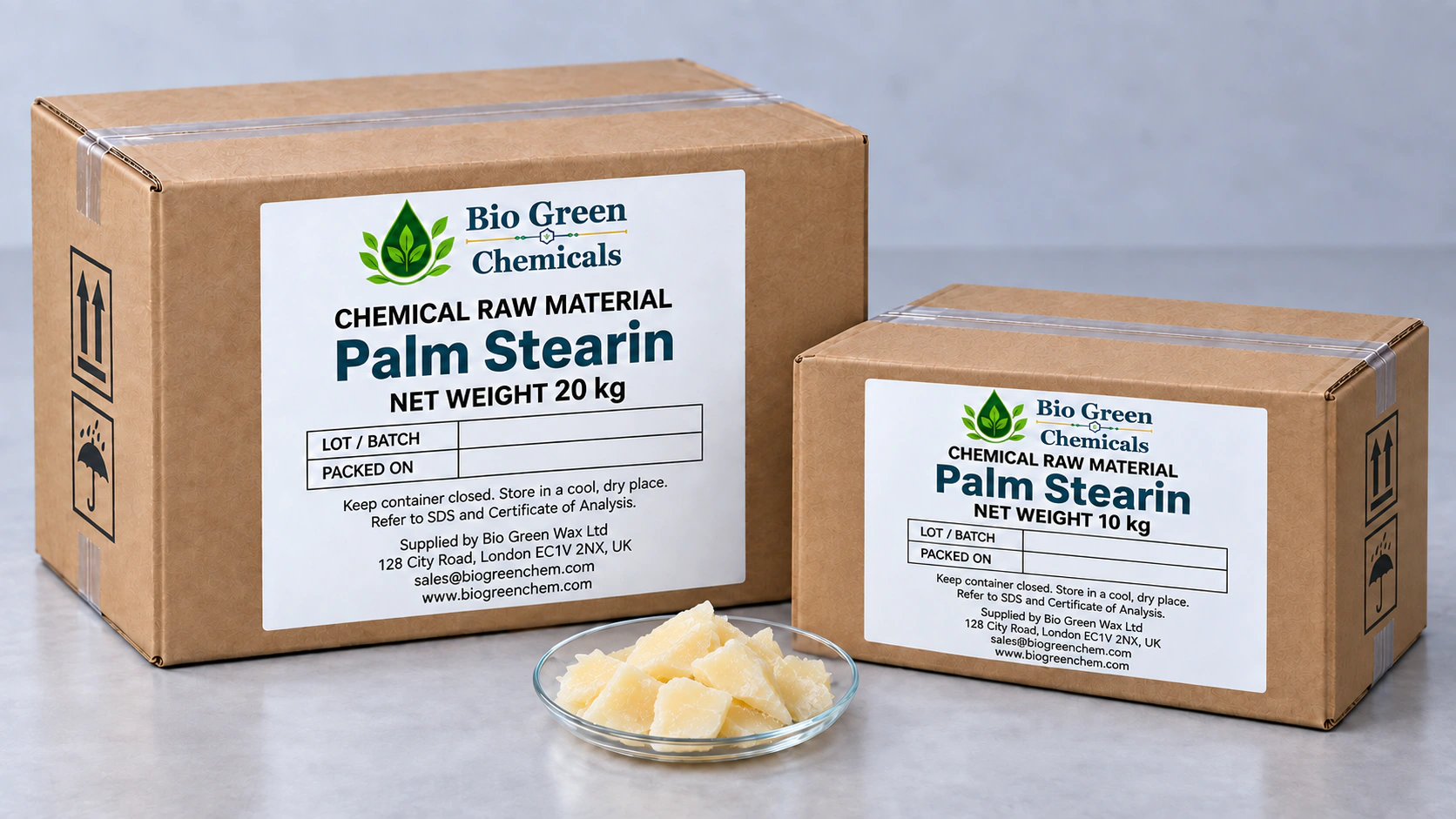 Palm Stearin — feedstock option for Cosmetic & Personal Care Ingredients