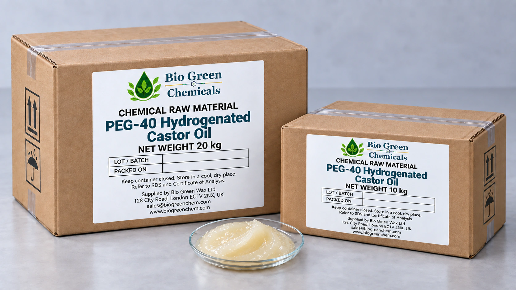 PEG-40 Hydrogenated Castor Oil — feedstock option for Cosmetic & Personal Care Ingredients