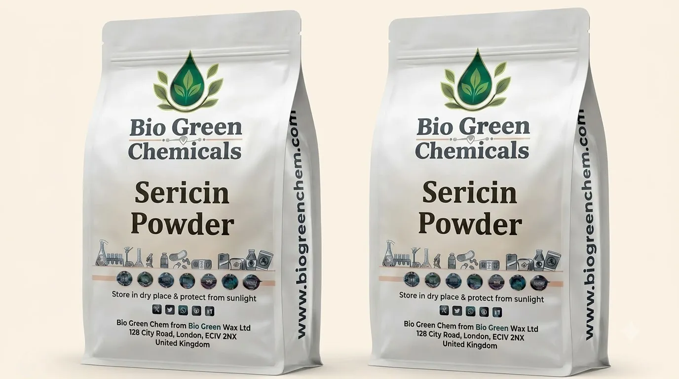 Sericin Powder — feedstock option for Cosmetic & Personal Care Ingredients