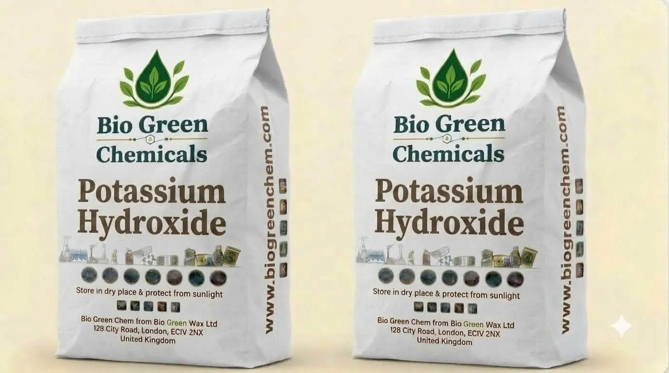 Potassium Hydroxide — feedstock option for Cosmetic & Personal Care Ingredients