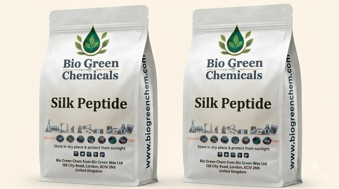 Silk Peptide — feedstock option for Cosmetic & Personal Care Ingredients